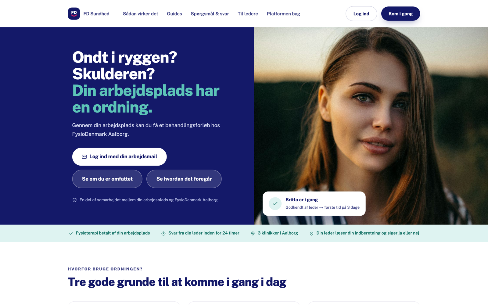 FD Sundhed — forsiden